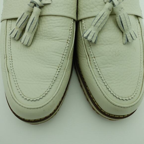 FootJoy Loafer Golf Shoes Size 8 Slip On Bone White - Picture 3 of 8